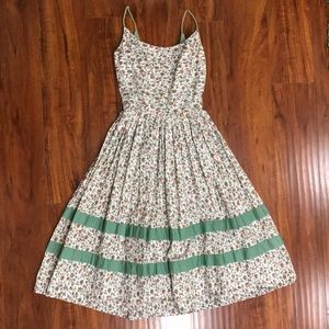 Vintage floral dress